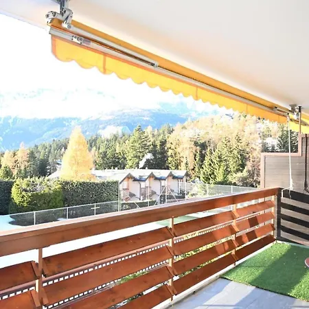 Crans Montana-snow Island