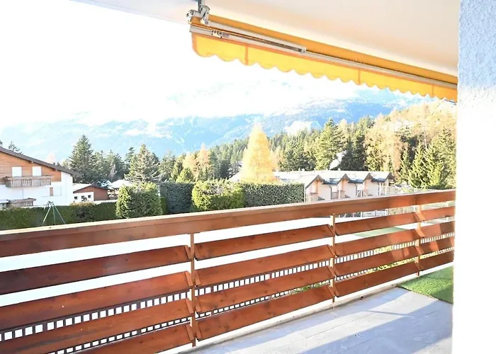 公寓 Crans Montana-snow Island 朗斯