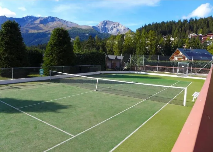 公寓 Crans Montana-snow Island *