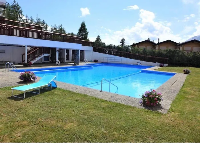 Crans Montana-snow Island